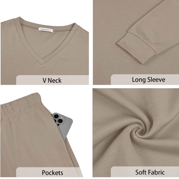 Women's Tan Jumpsuit - Picture 3 of 9